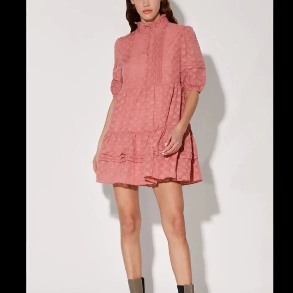Walter Baker Coral Blush Elia Babydoll Dress NWT